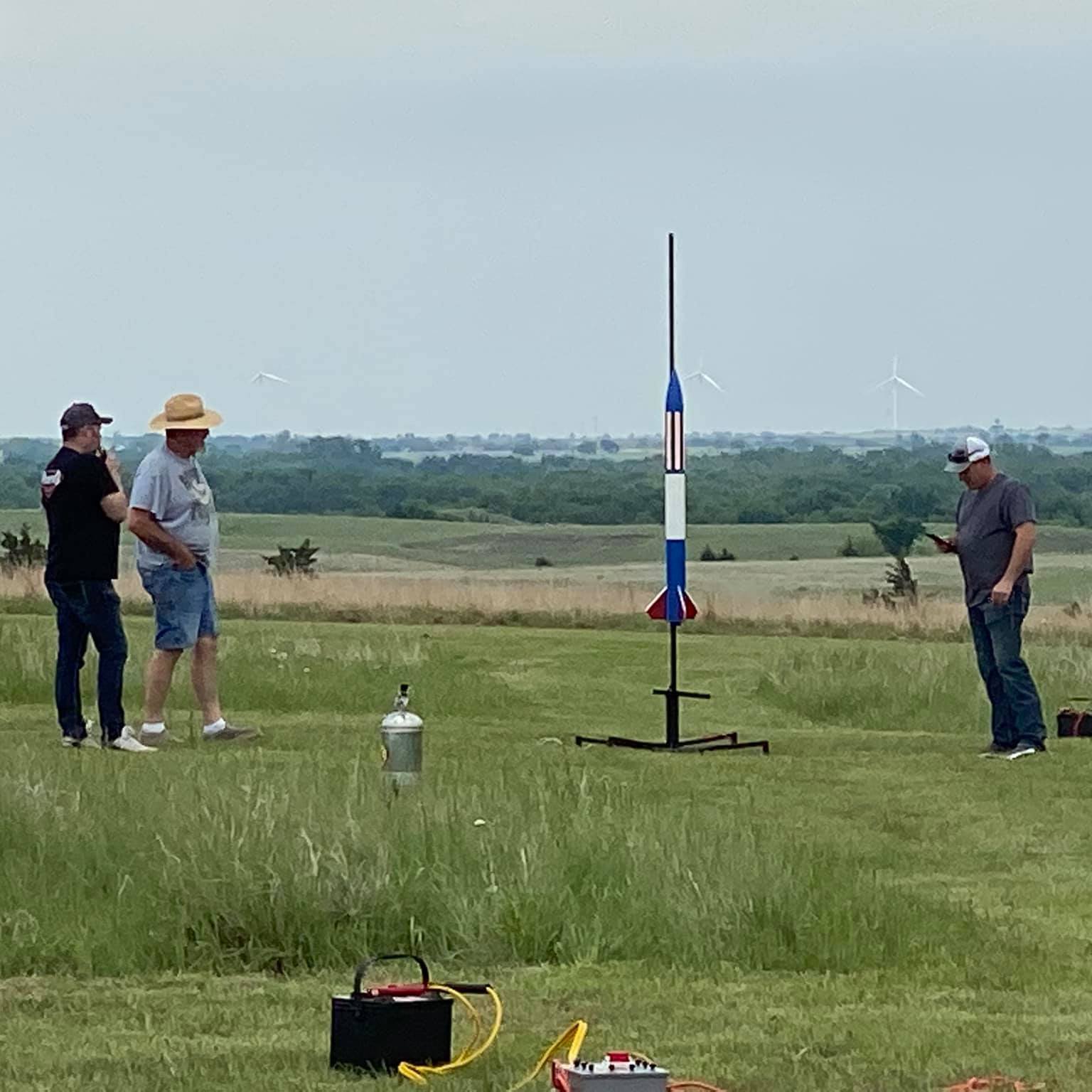 OKC ROCKETRY CLUB LAUNCH DAY